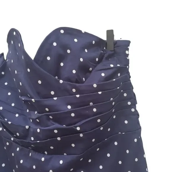 🔥 POLKA DOT BAR III NWT STRAPLESS SWEETHEART NECKLINE SHIFT DRESS SIZE 16 - Picture 4 of 15